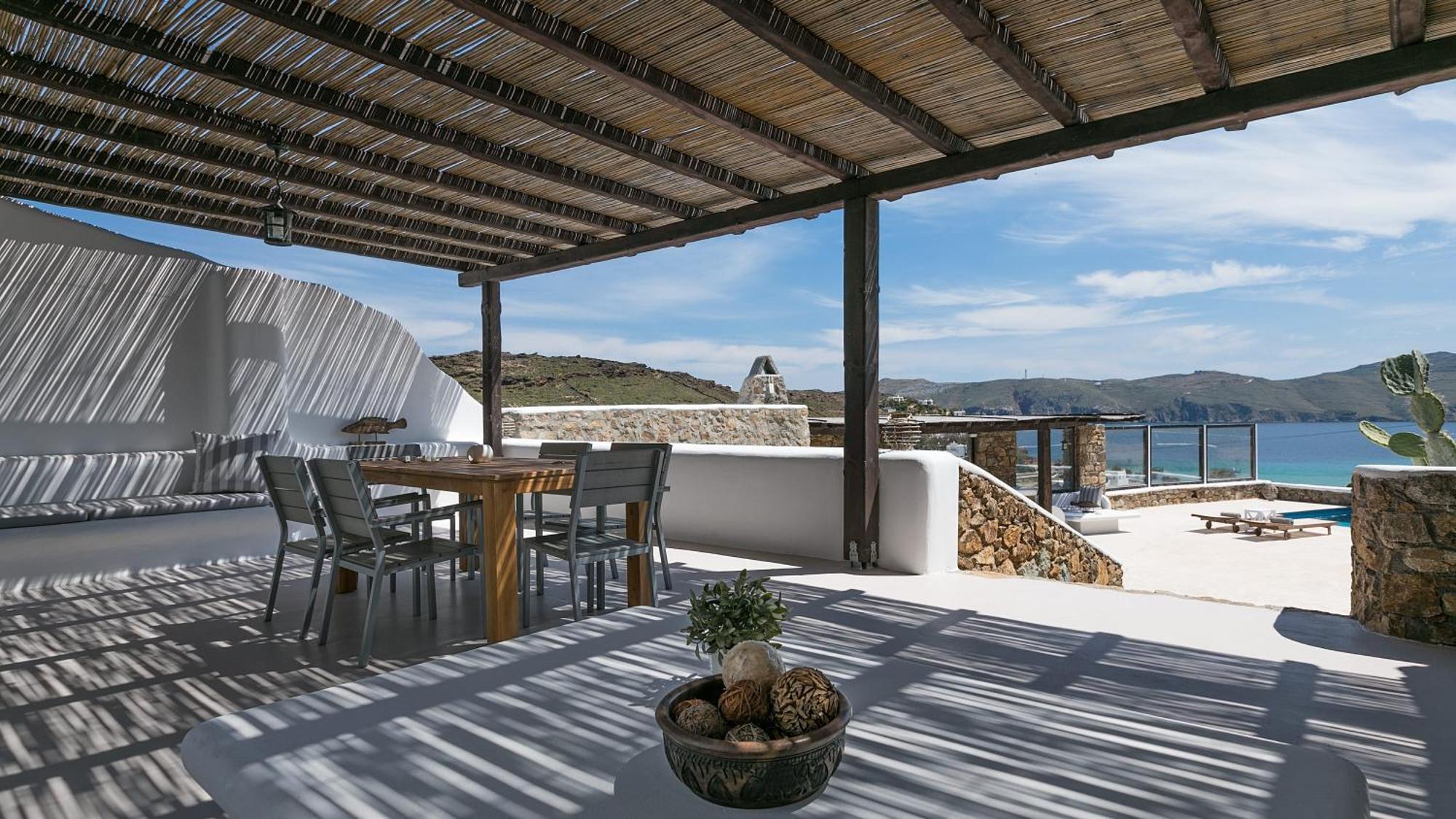 Mykonos Panormos Villas Стая снимка