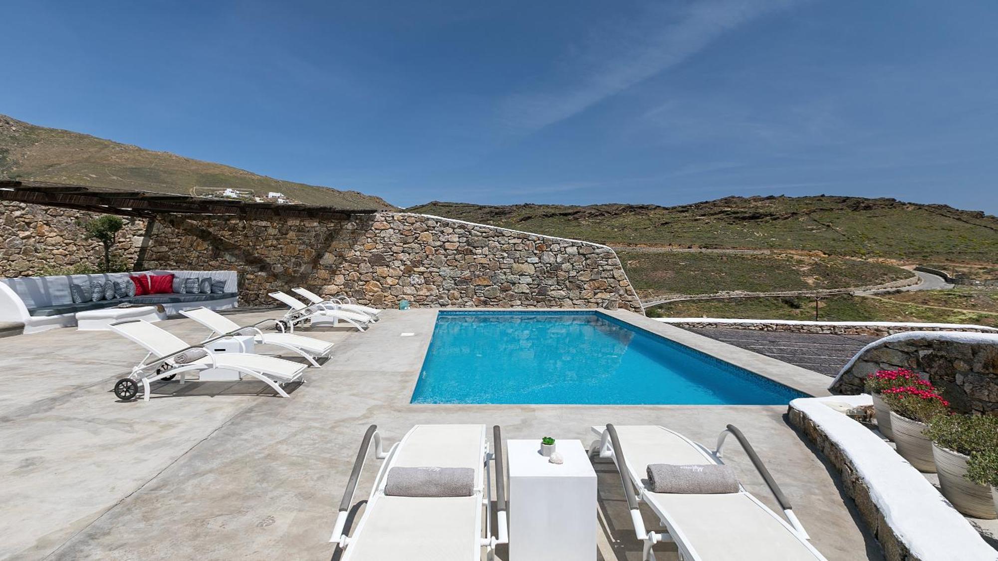 Mykonos Panormos Villas Стая снимка